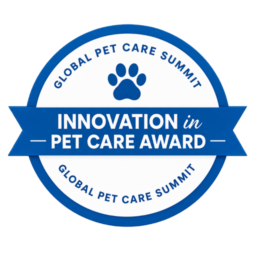 Innovation in Pet Care Award seal — Global Pet Care Summit